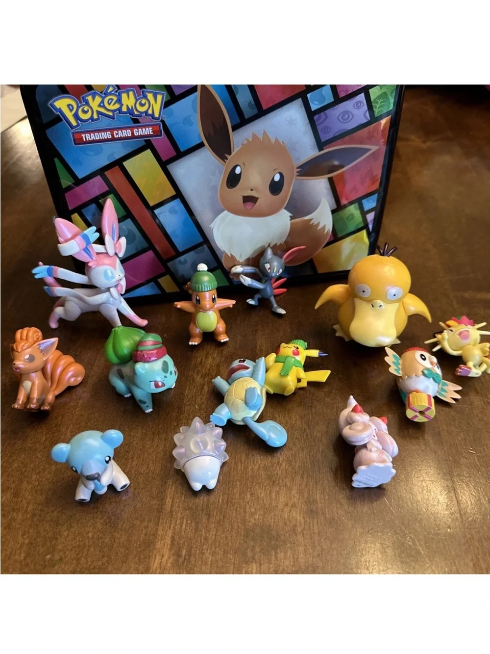 Pokemon Lot of Toys Bundle Collectible Figurines (All Pictured + Lunchbox Case)
